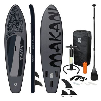 Tabla De Paddle Surf Hinchable Ecd Germany Makani 320x82x15cm Negro