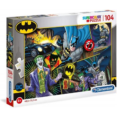 Clementoni -Dc Comics Supercolor Puzzle Batman - Imagen 1