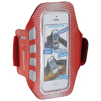 Brazalete deportivo para iPhone 5/5S, (Rojo)