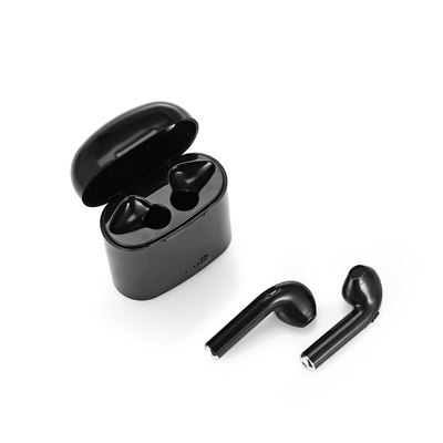 Auriculares inalámbricos Bluetooth I7S TWS con base de y micrófono negros - Auriculares por infrarrojos - Los mejores | Fnac