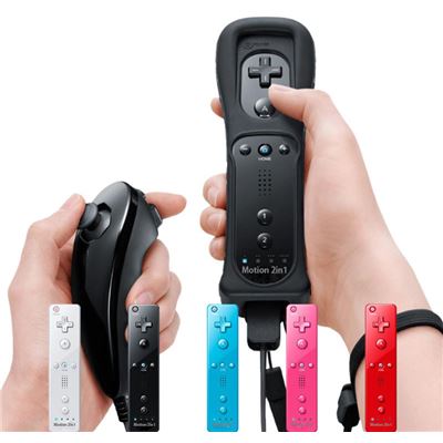 Mando Wii Rojo para Wii y Consola Wii U