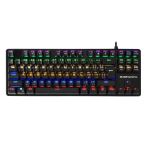 Teclado mecánico Mars Gaming MK4 MINI, retroiluminación 6 colores, layout ES/US, switch Marrón