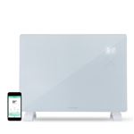 Convector Eléctrico de Cristal EVERWARM GPH1500 Wifi Blanco