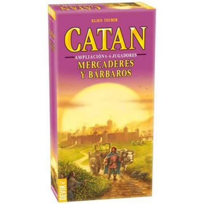 Devir Catan Mercaderes Y Bárbaros - Expansión 5-6 Jugadores