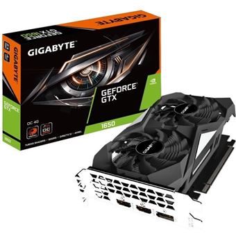 Tarjeta gráfica GIGABYTE GeForce GTX 1650 4 GB OC (GV-N1650OC-4GD)