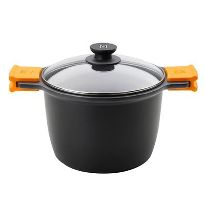 Olla Alta Aluminio Fundido Eco+ Con Tapa, Bra Efficient 20 Cm