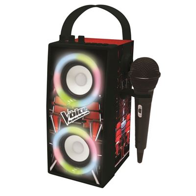 Altavoz Tendencia Bluetooth® Portátil Con Micrófono Y Efectos Luminosos, La Voz Lexibook