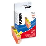 KMP C18 ink cartridge yellow compatible with Canon BCI-6 Y