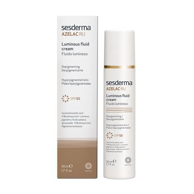 Fluido Facial Luminoso Despigmentante Spf50 Sesderma Azelac Ru 50 Ml