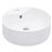 Lavabo vidaXL con rebosadero 36x13 cm cerámica Blanco_0