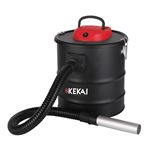 Aspirador de Cenizas Kekai 1200 W Acero Negro Trajano 18 L