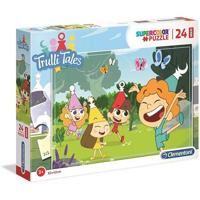 Clementoni Puzzle Maxi Trulli Tales 24 Piezas