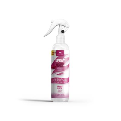 Spray Absorbe Olores Aroma A Limpio 250ml Cristalinas