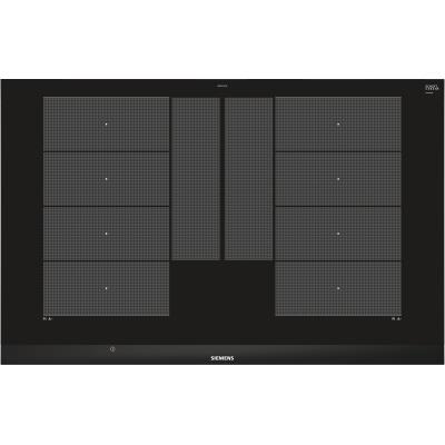 Siemens Negro Placa De Inducción Ex875lyc1e Hobs 2 Zonas Flex 80Cm 7400W