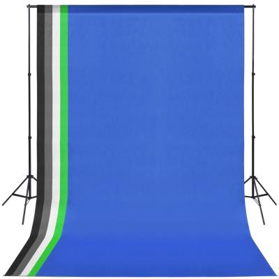 Kit De Estudio Fotográfico Vidaxl Con 5 Fondos Colores Y Marco Ajustable