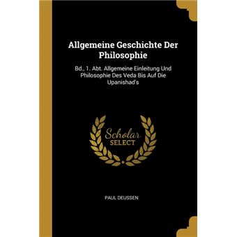 Serie ÚnicaAllgemeine Geschichte Der Philosophie Paperback