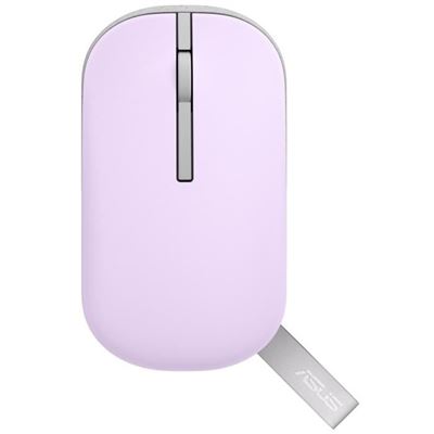 Asus Ratón Inalámbrico Ratón Inalámbrico Md100 Ambidiestro Color Lilac Mist + Brave Green - Imagen 1