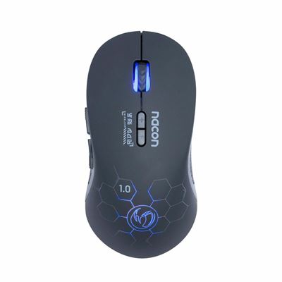 Nacon Negro Ratón Gaming Pcgm-180 Inalámbrico