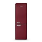 Frigorífico Combi Schneider SCB315VNFWR No Frost 326L Vintage E Burdeos