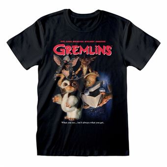 Camiseta de Manga Corta Gremlins Homeage Style negro L - 1