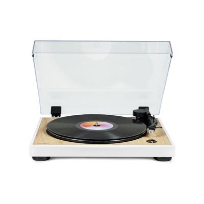 Tocadiscos Vinilo 33/45 Rpm, Audio-technica At3600l, Madera/blanco Thomson Tt301