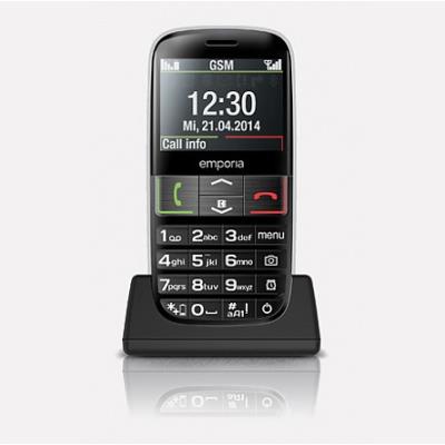 Teléfono móvil Emporia EUPHORIA Color Negro, Plata