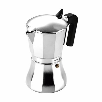 Cafetera Italiana Fagor Cupy Inducción 6 Tazas