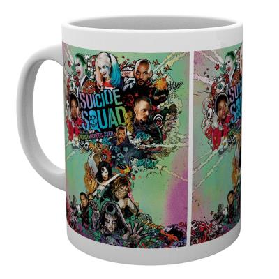Taza Suicide Squad One Sheet