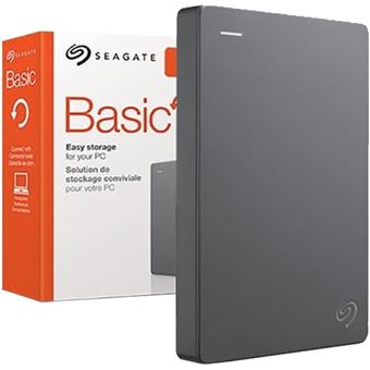 obesidad para Fácil de suceder Disco duro externo Seagate Basic - 5 TB 2 5"" USB 3.0 negro - Disco duro  externo - Los mejores precios | Fnac
