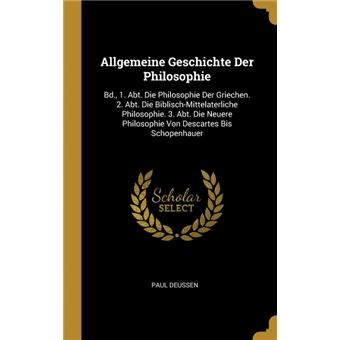 Serie ÚnicaAllgemeine Geschichte Der Philosophie HardCover