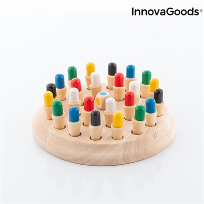 Ajedrez De Memoria De Madera Taeda Innovagoods 26 Piezas