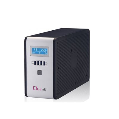 L-Link Sai Off Line Ll-7720 2000 Va / 1200W Negro/Plateado , Leroy Merlin - Imagen 3