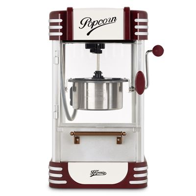 Palomitero H.koenig Pop330 Diseño Retro Puerta Magnetica 360w Rojo