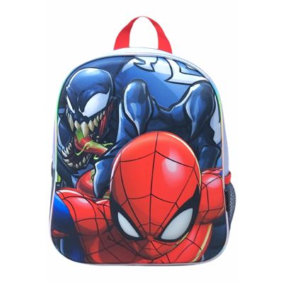 Mochilas Escolares Infantiles Spiderman Marvel - Mochila 3D LED