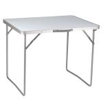 Mesa plegable de camping Camp Gear Economy 1404426 acero blanco