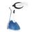 Plancha de vapor vertical HKoenig STM10 1640W azul y blanco_1