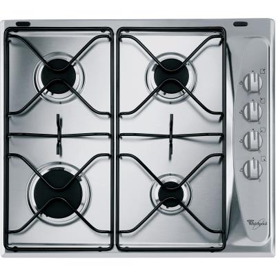 Placa De Gas Whirlpool Akm 268/ix Hobs 4 Fuegos 60cm Inox