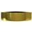 Lavabo vidaXL con rebosadero 45x32x12,5 cm cerámica dorado_2