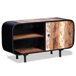 Mueble para TV vidaXL de madera reciclada 90x30x48 cm