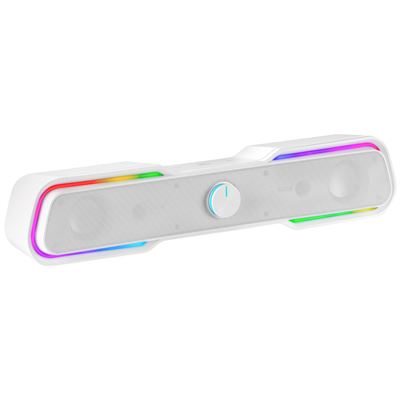 Altavoz Bluetooth Rgb Mars Gaming Msbx 10w Blanco