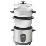 Arrocera Bestron Asia Lounge ARC100AS acero 1 L 400 W