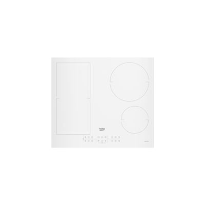 Placa De Inducción Beko Hii64200fmtw 58cm Blanco
