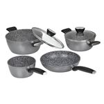 Bateria De Cocina Jata Mod Bc4 Granite 4 Piezas