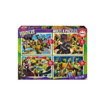Tortugas ninja Multipuzzle 50,80,100,150 piezas