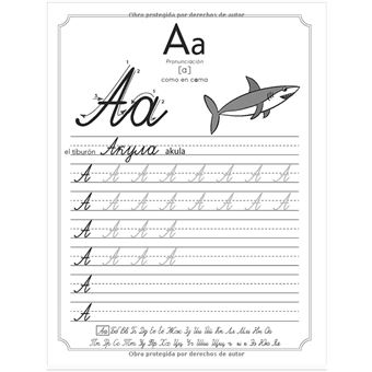 Hojas De Trabajo Para Practicar La Escritura Cursiva Para Adultos