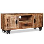 Mueble para TV vidaXL de madera mango rugosa