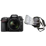 Nikon D7500 + AF-S DX 18-140mm VR + bolso de la cámara profesional