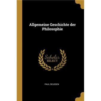 Serie ÚnicaAllgemeine Geschichte der Philosophie Paperback