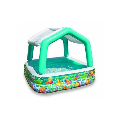 Intex 57470np Piscina hinchable infantil con toldo extraíble multicolor 157x157x122 cm 295