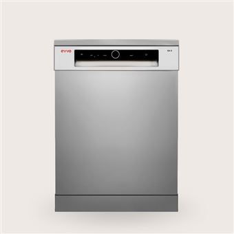 Lavavajillas libre instalación EVVO D4 60 cm 14 cubiertos Acero inox C - 1